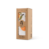 Organic Bamboo Muslin Swaddle | Tangerine